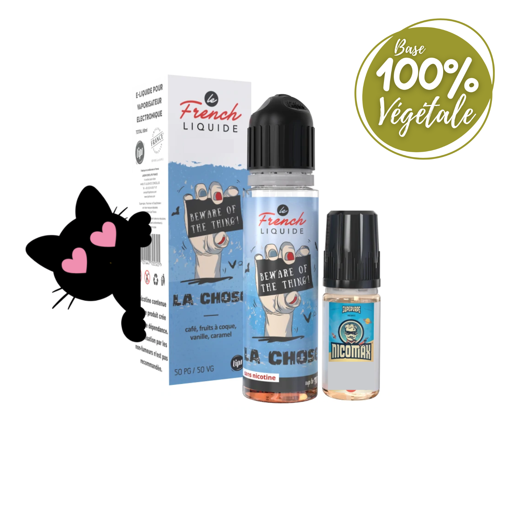 La Chose Easy2Shake LIPS 60ml Le Chat qui vapote La Chose Easy2Shake LIPS 60ml Le Chat qui vapote