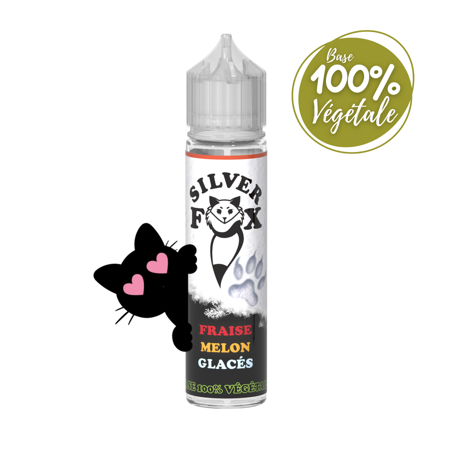 Fraise Melon Glacés SILVER FOX 50ml