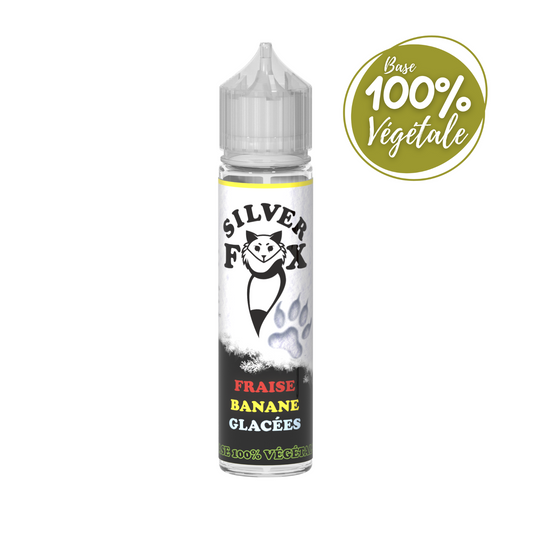 Fraise Banane Glacées SILVER FOX 50ml