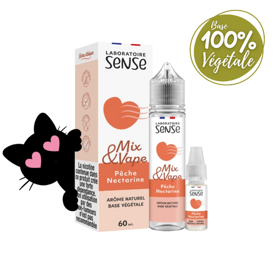 Mix&Vape Pêche Nectarine Sense 60ml